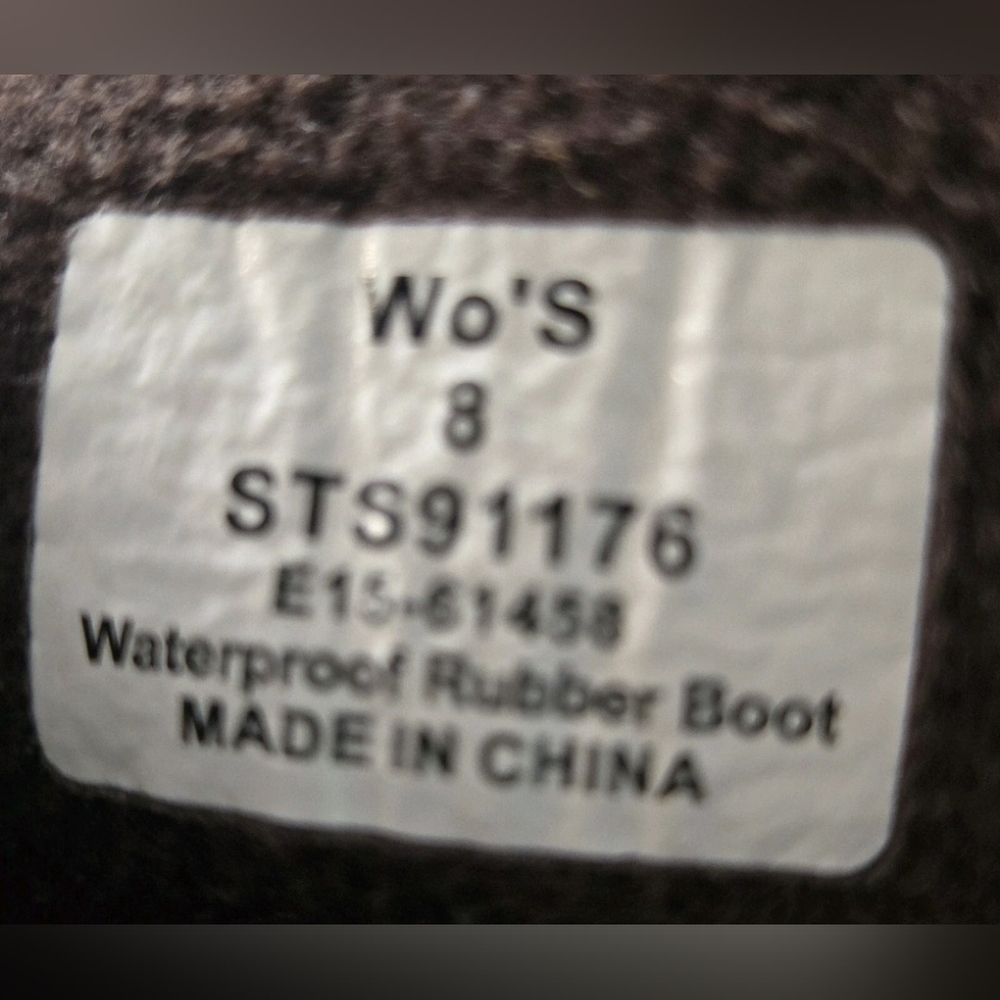 Sperry Saltwater Duck Boots Women's Size 8, Brown… - image 7